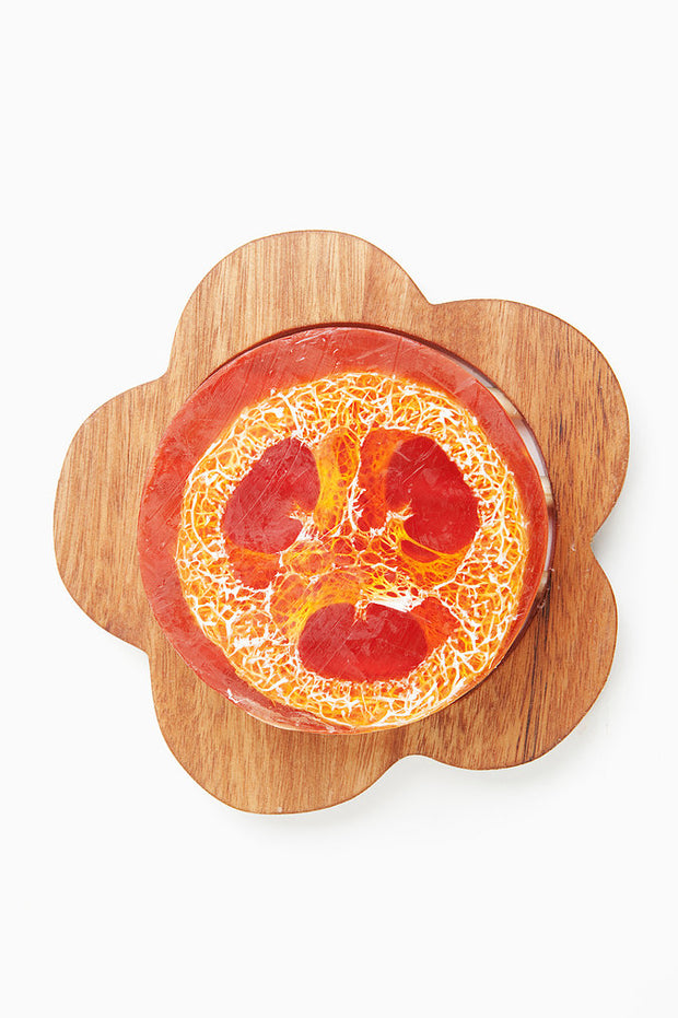 Loofah exfoliant "Salade de fruits"