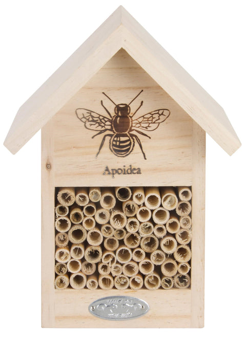 Maison d'abeilles en bois