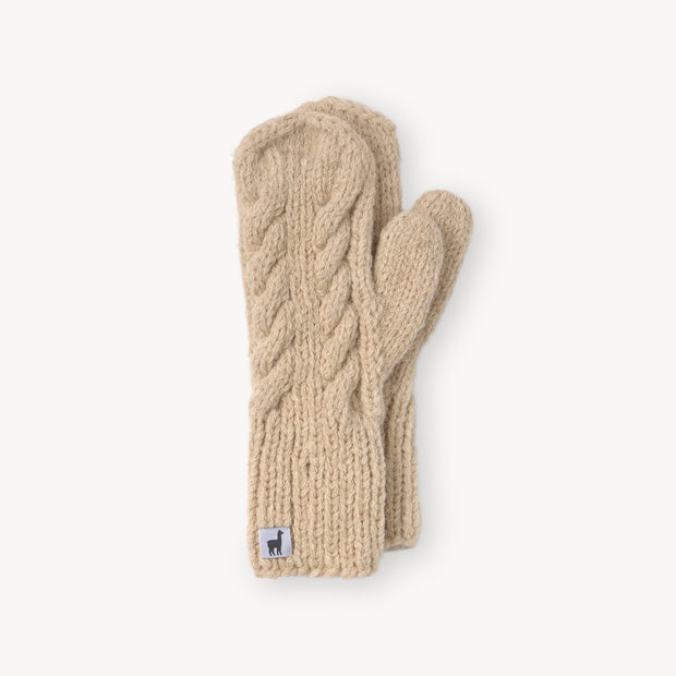 Mitaine en Alpaga beige