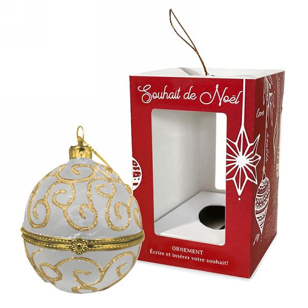 Boule de Noël à souhaits