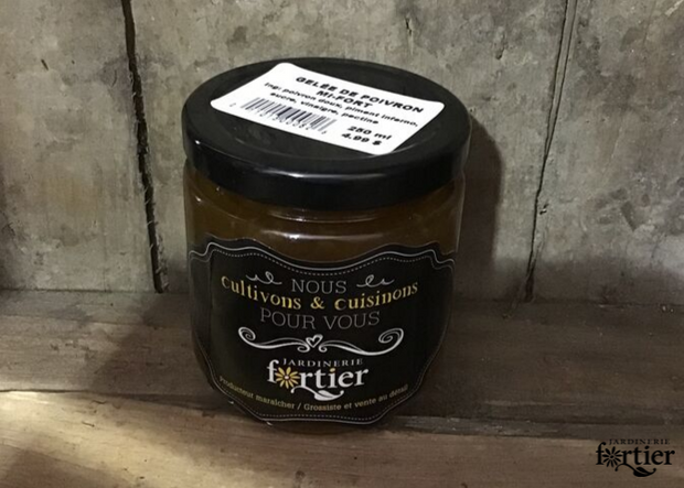 Gelée de poivons mi-fort