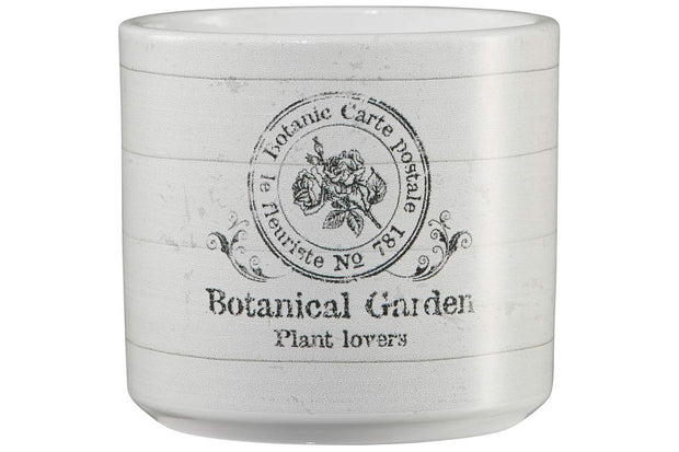 Pot Vintage garden blanc