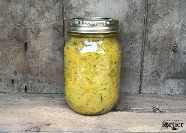 Relish de courgettes